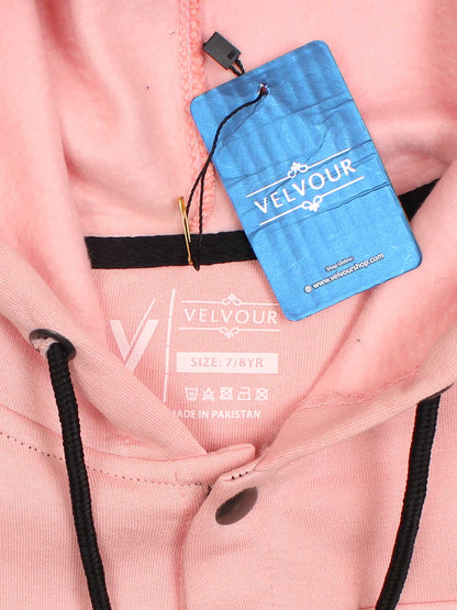 Hooded Tracksuit For Boys & Girls, Fleece #VWT39-A