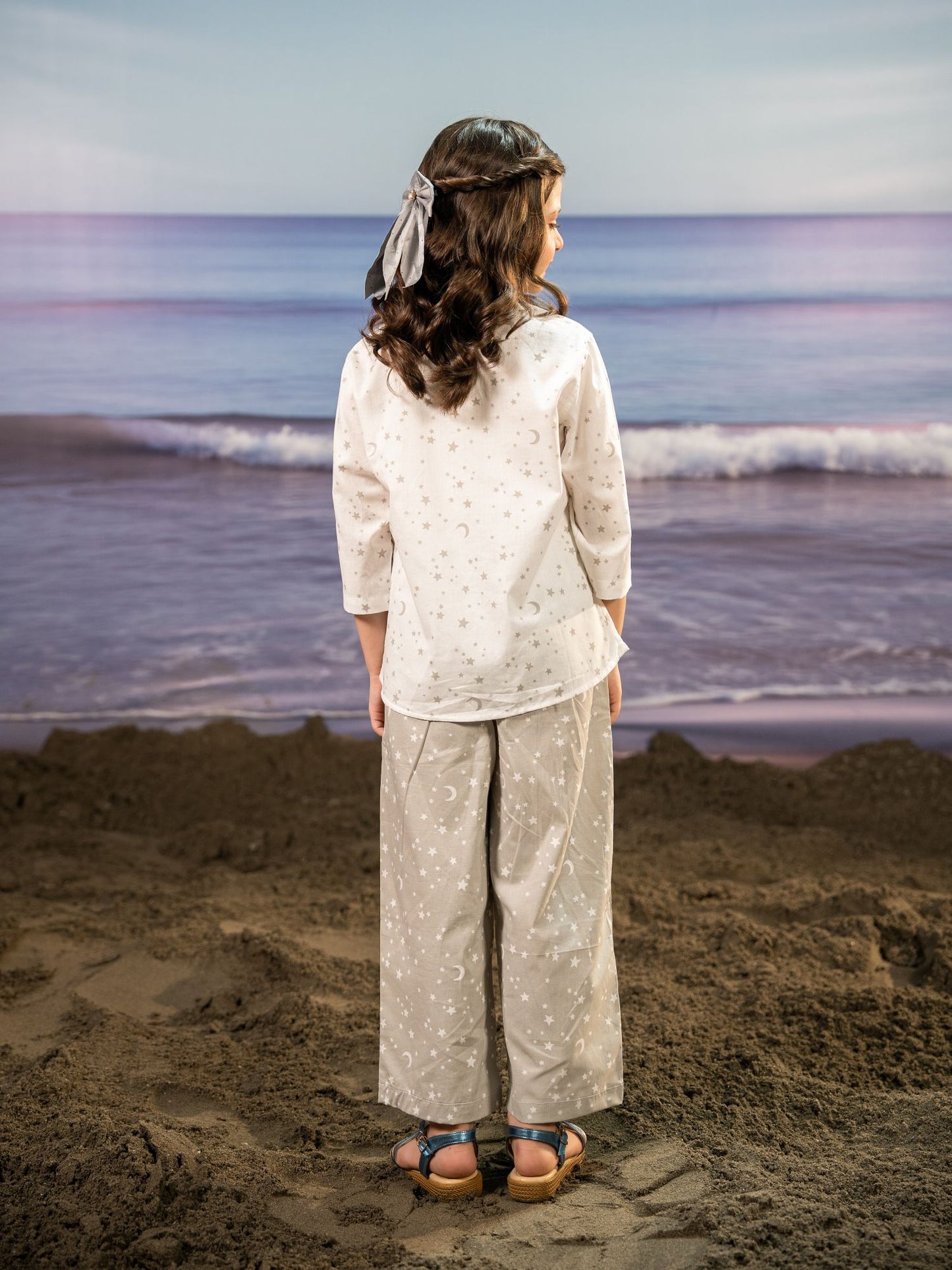 Printed Girls Co Ord Set VG164-A
