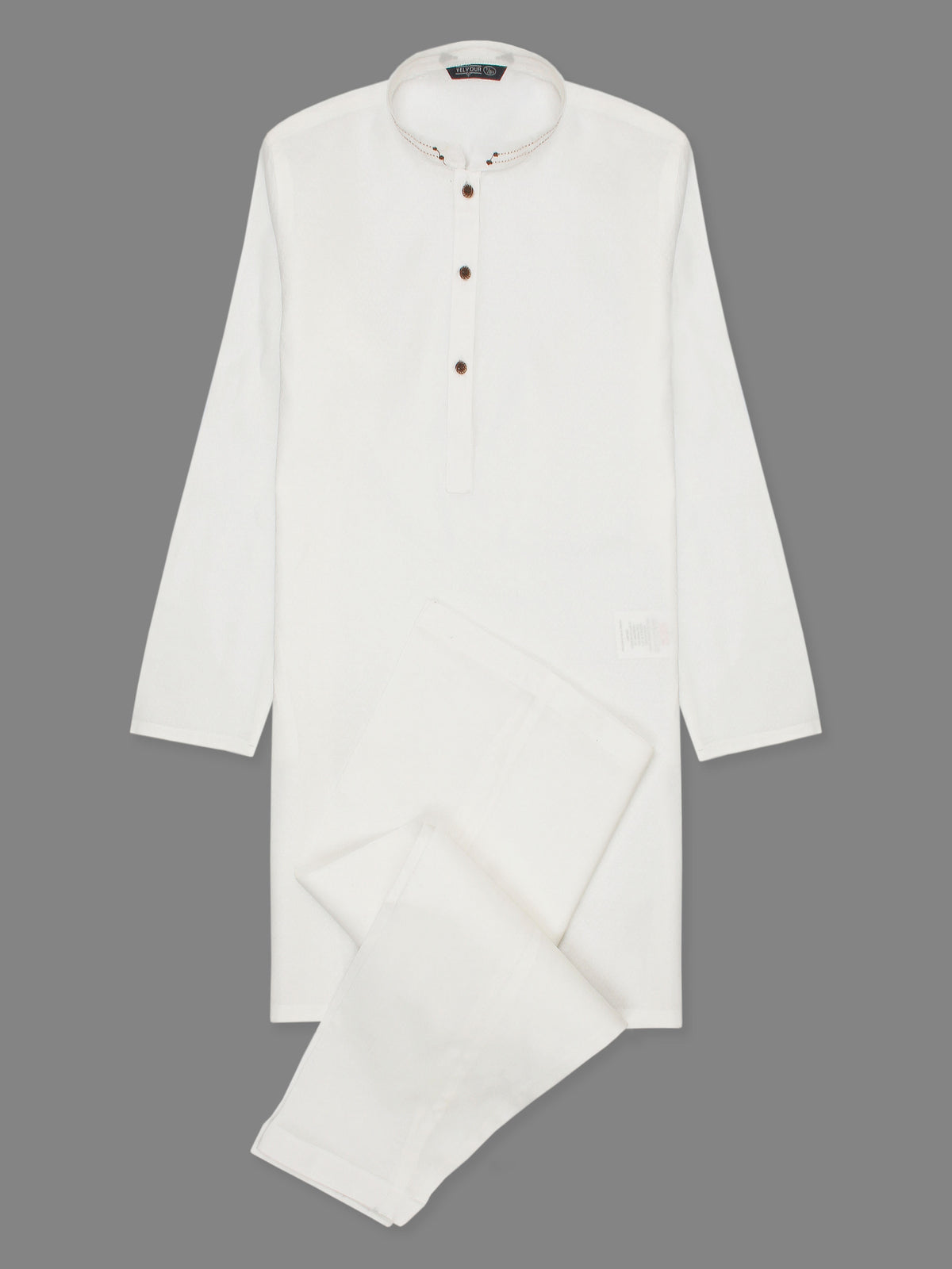 Boys Kurta Shalwar Suit Set ART #VB145 Off White