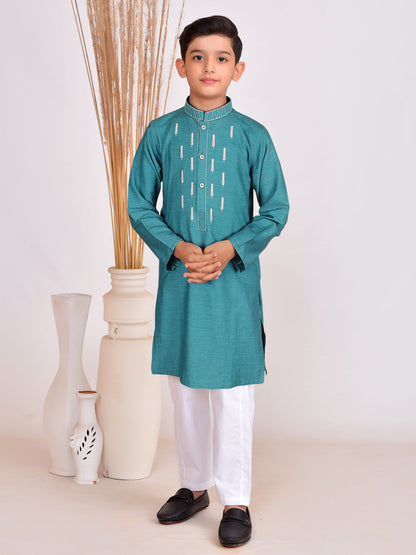 Boys Kurta Trouser Suit Set ART #VB0106-C
