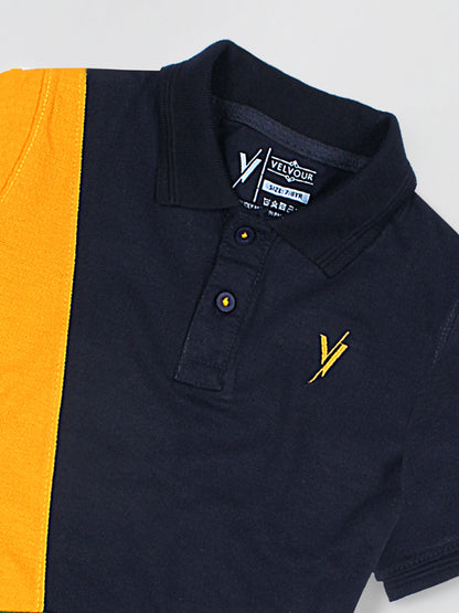 Boys Polo Shirt (Short Sleeve) By Velvour Art# VBP03-Panel-B - Velvour Shop