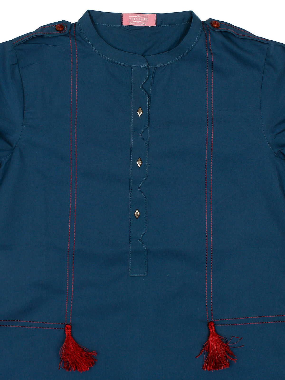 Girls Kurti (Top) By Velvour ART# VG0015-A - Velvour Shop