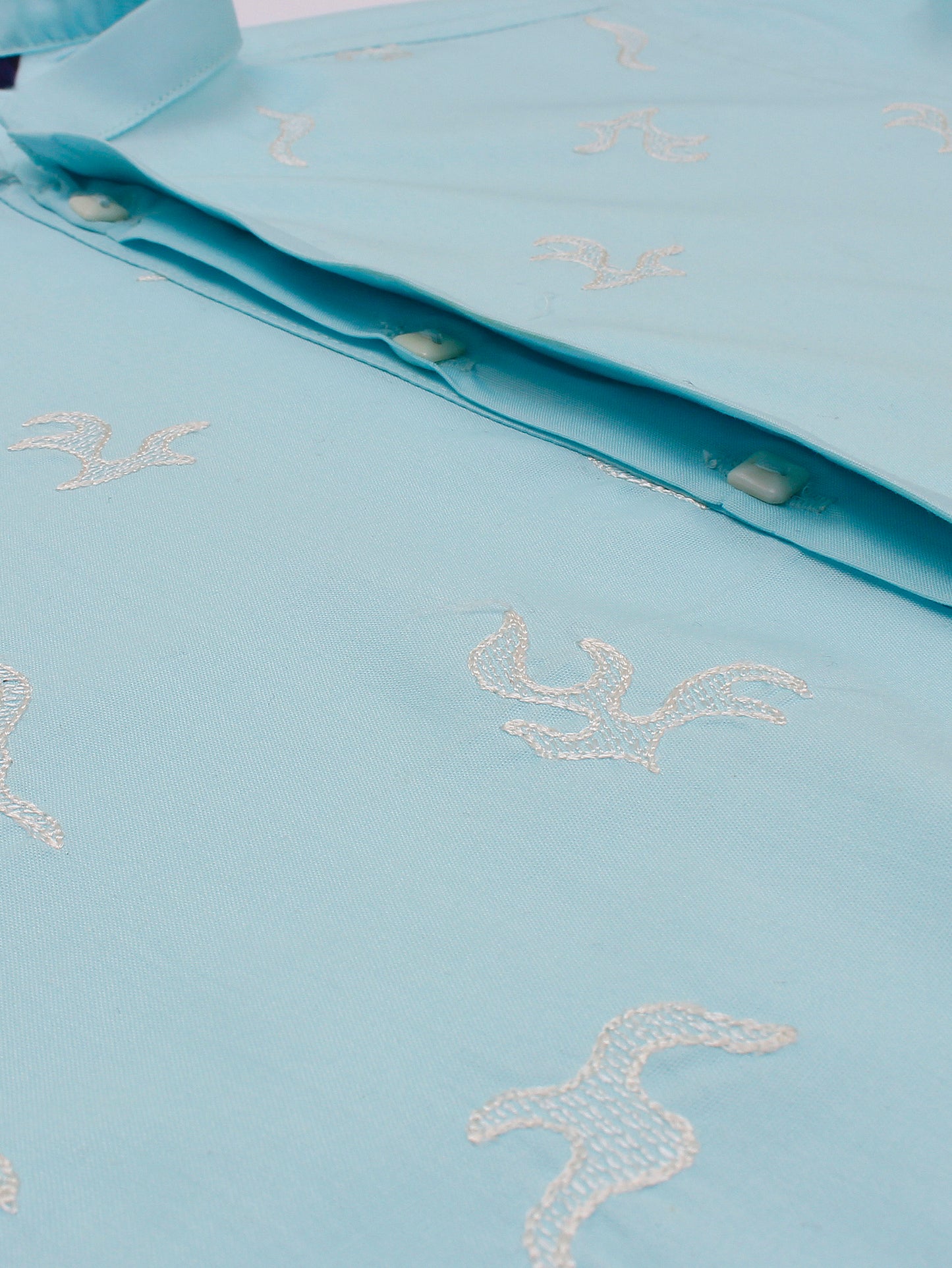 Boys Embroidered Kurta ART VB138 Sky Blue