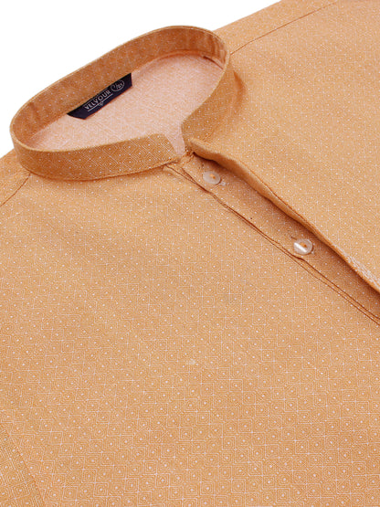 Boys Embroidered Kurta ART VB133 Apricot