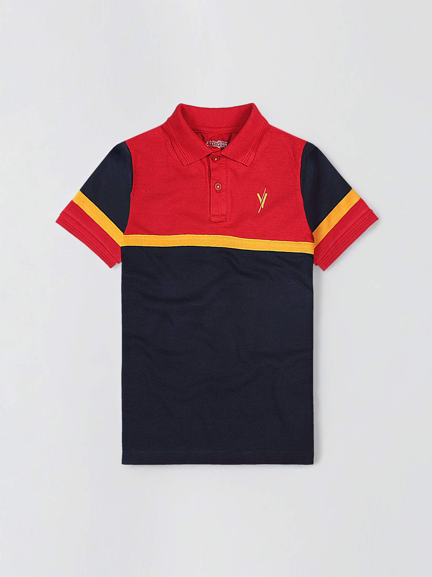 Boys Polo Shirt (Short Sleeve) By Velvour Art# VBP04-C - Velvour Shop