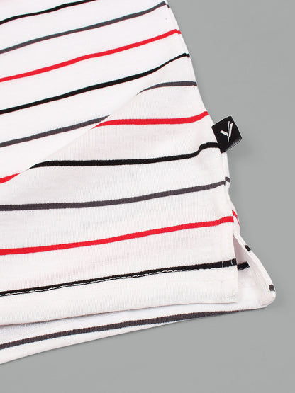 Boys Polo with black collar vbc02