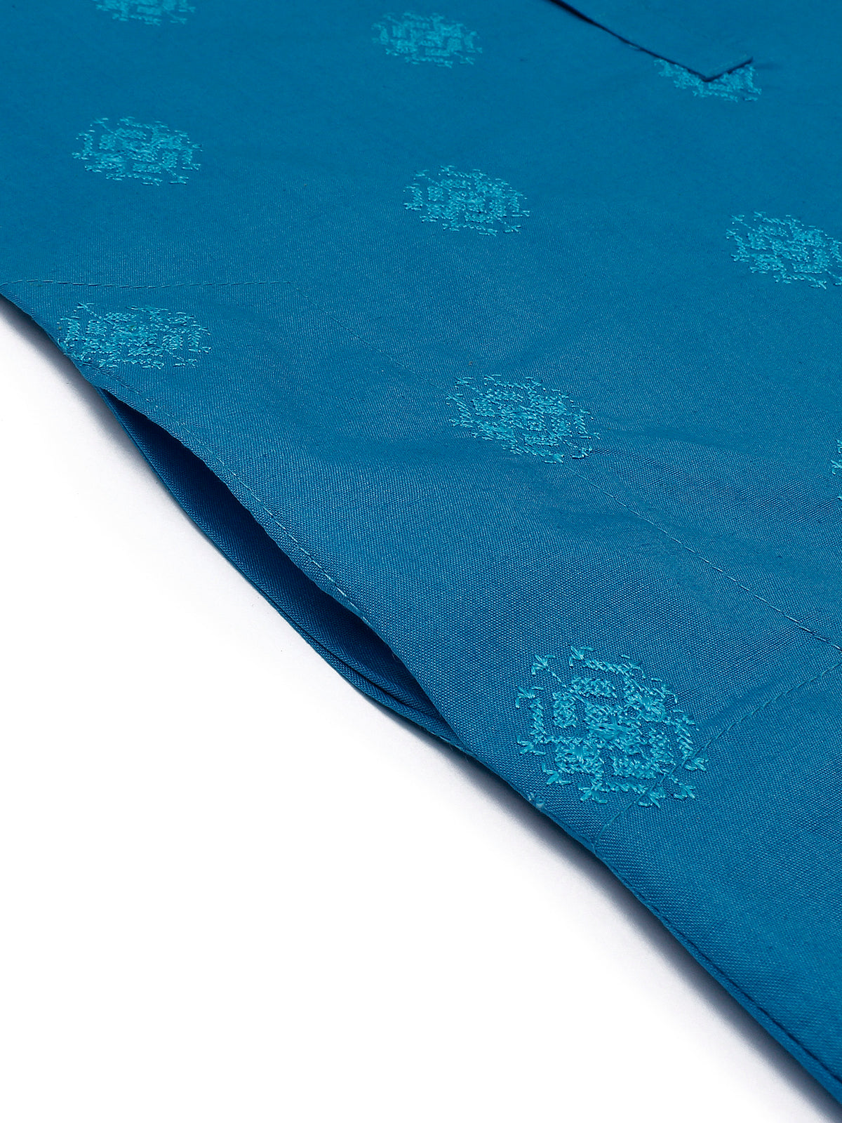 Boys Embroidered Kurta ART VB135 Ferozi
