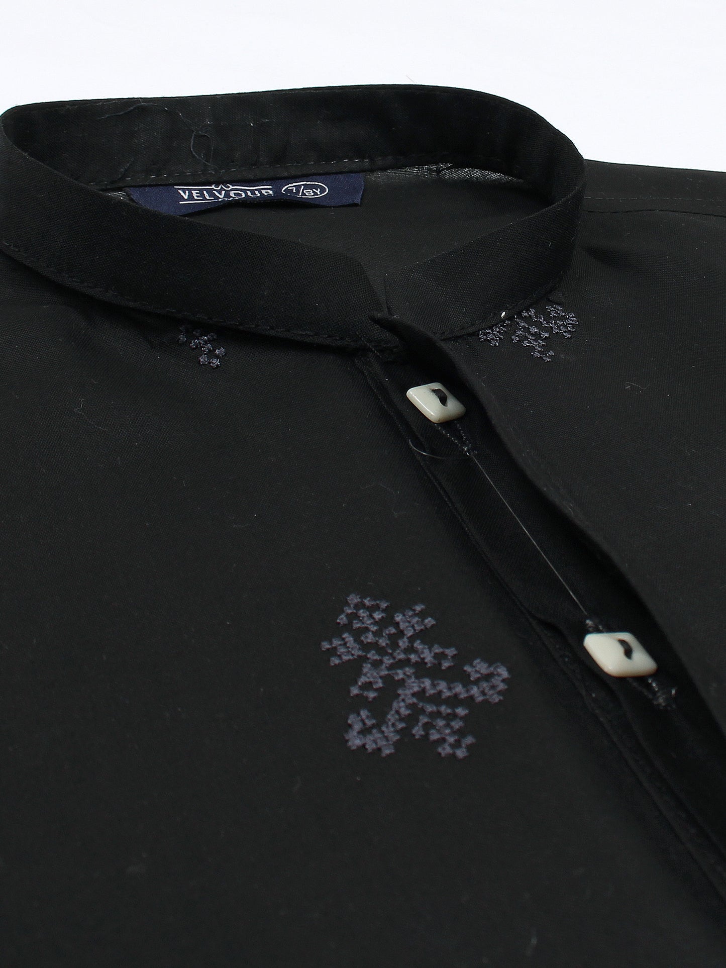 Boys Kurta Trouser Suit Set VB139-Black