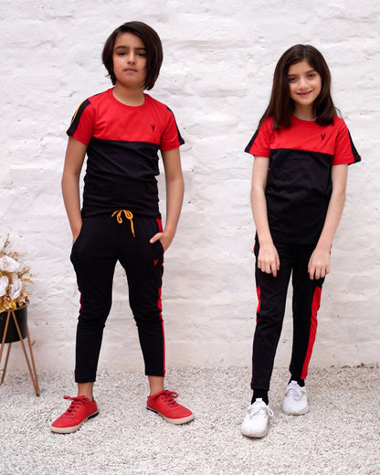 Summer Tracksuit For Boys & Girls Unisex ART# VBTS01-C - Velvour Shop