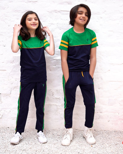 Summer Tracksuit For Boys & Girls(Unisex), Suit # VBTS03-C - Velvour Shop