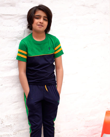 Summer Tracksuit For Boys & Girls(Unisex), Suit # VBTS03-C - Velvour Shop