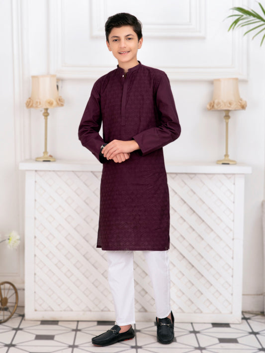 Boys Embroidered Kurta ART VB137