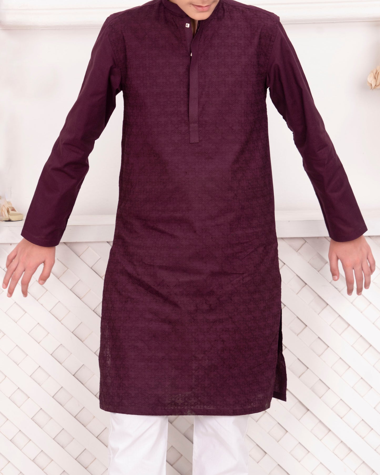 Boys Embroidered Kurta ART VB137