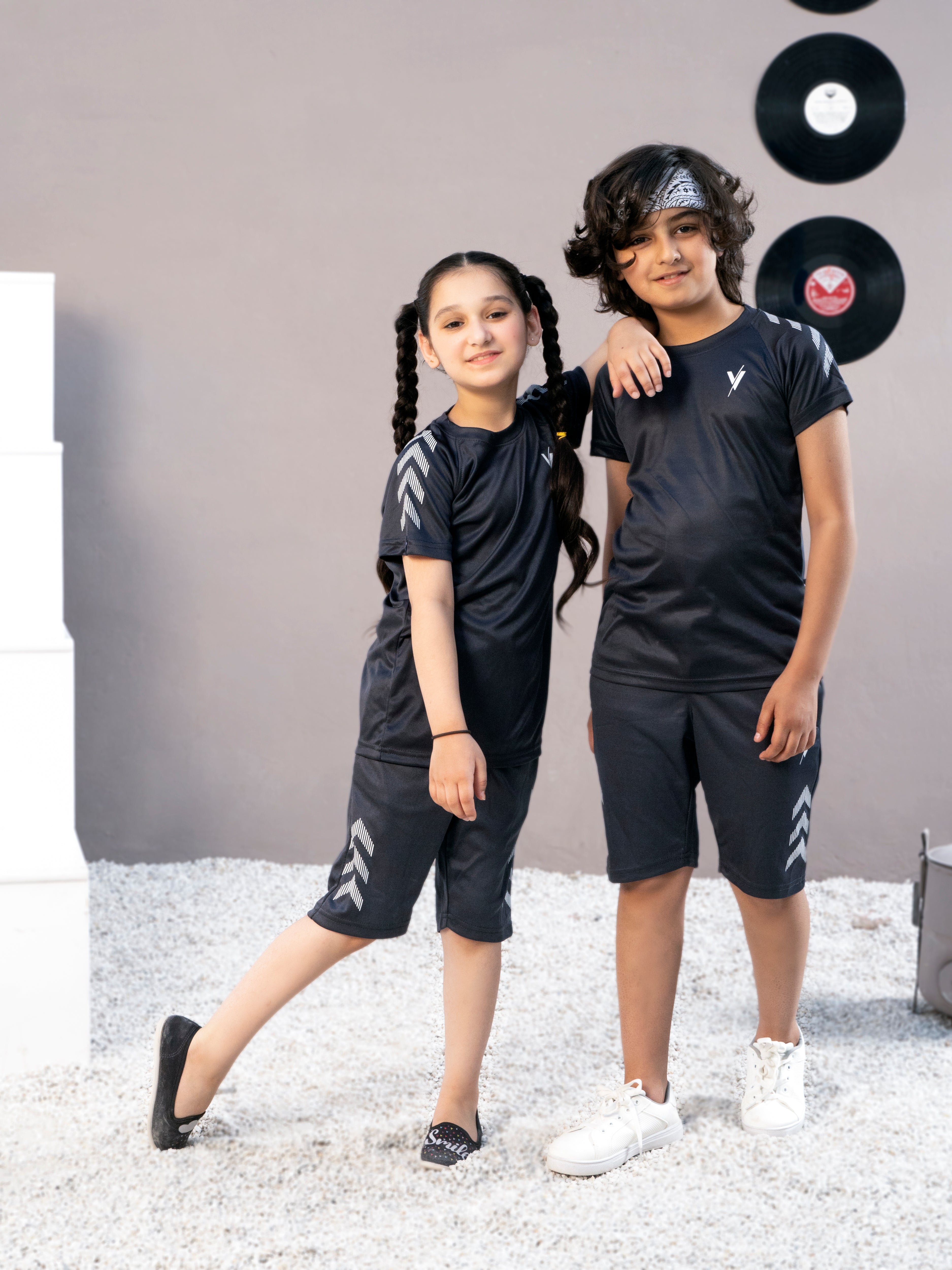 Summer Tracksuit For Boys & Girls Single Jersey Fabric VBTS-19A