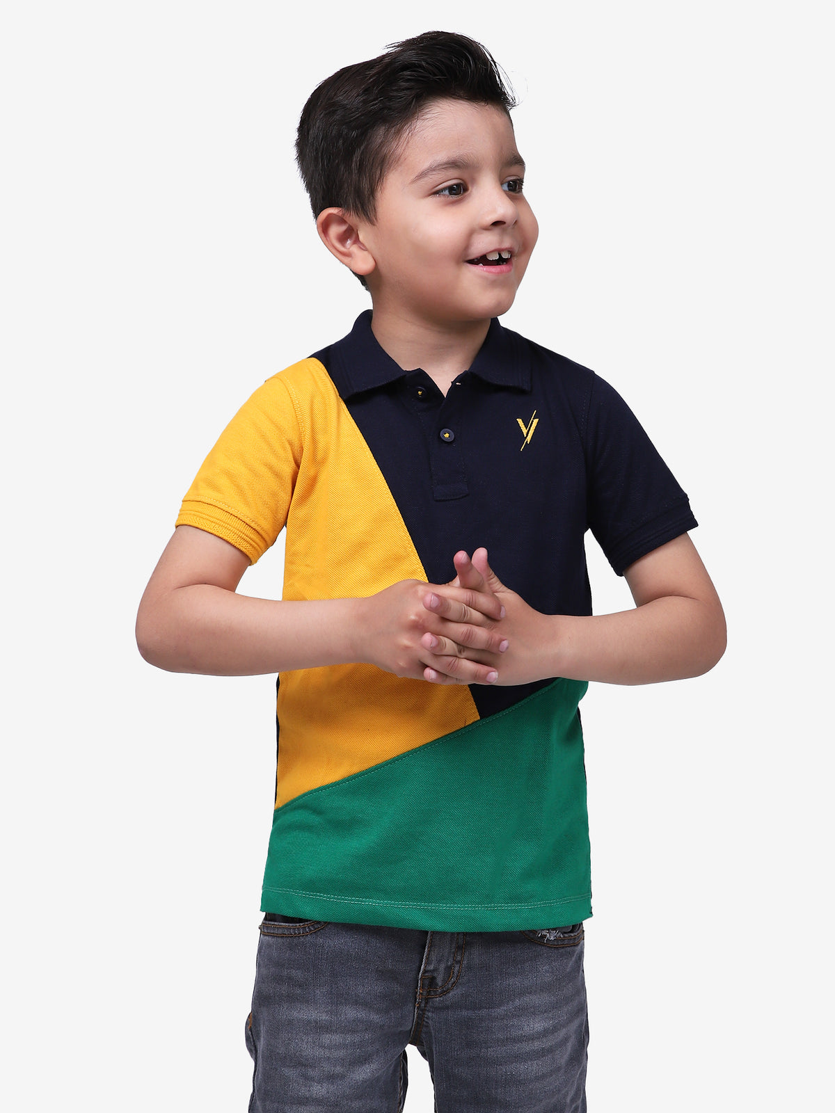 Boys Polo Shirt (Short Sleeve) By Velvour Art# VBP03-Panel-B - Velvour Shop