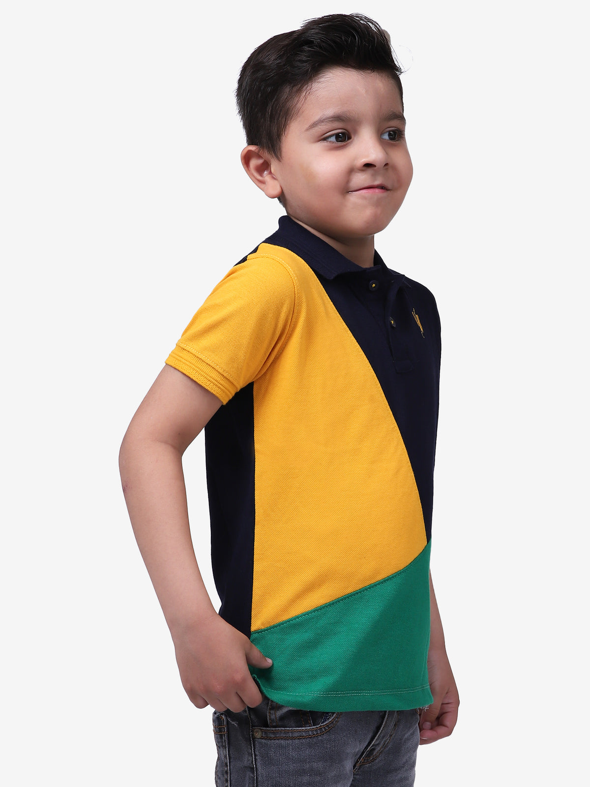 Boys Polo Shirt (Short Sleeve) By Velvour Art# VBP03-Panel-B - Velvour Shop