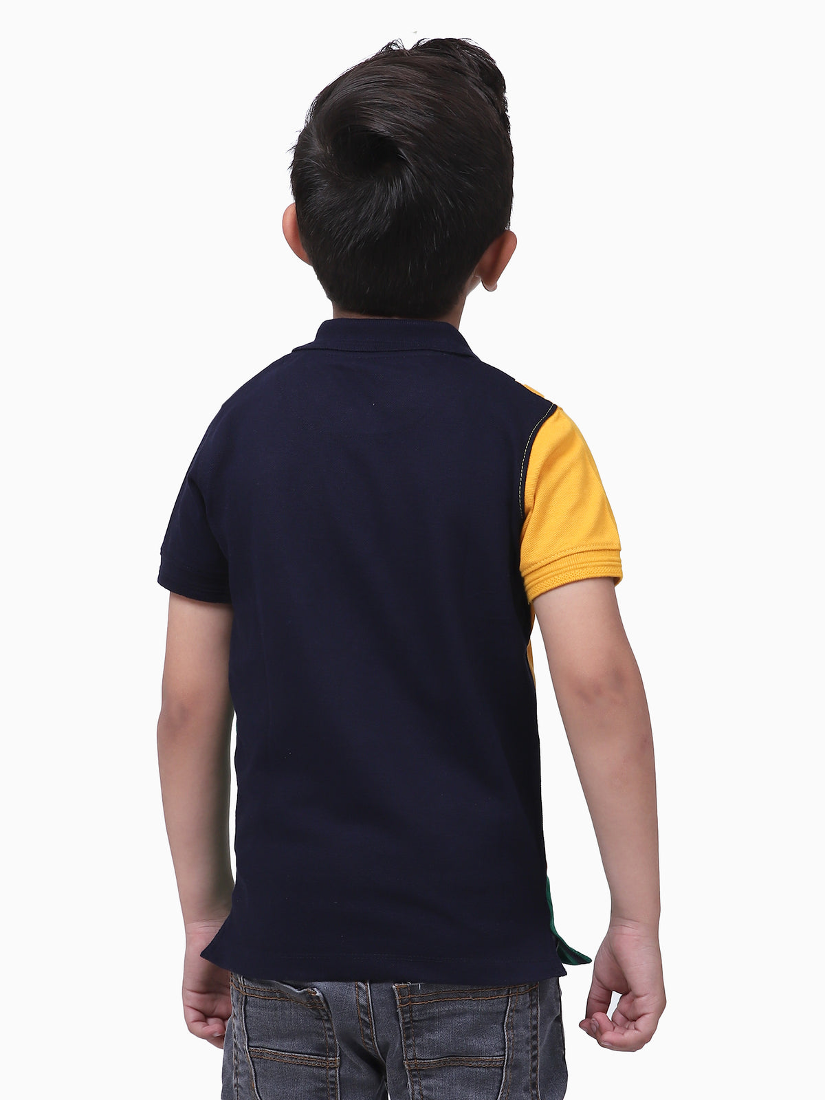 Boys Polo Shirt (Short Sleeve) By Velvour Art# VBP03-Panel-B - Velvour Shop