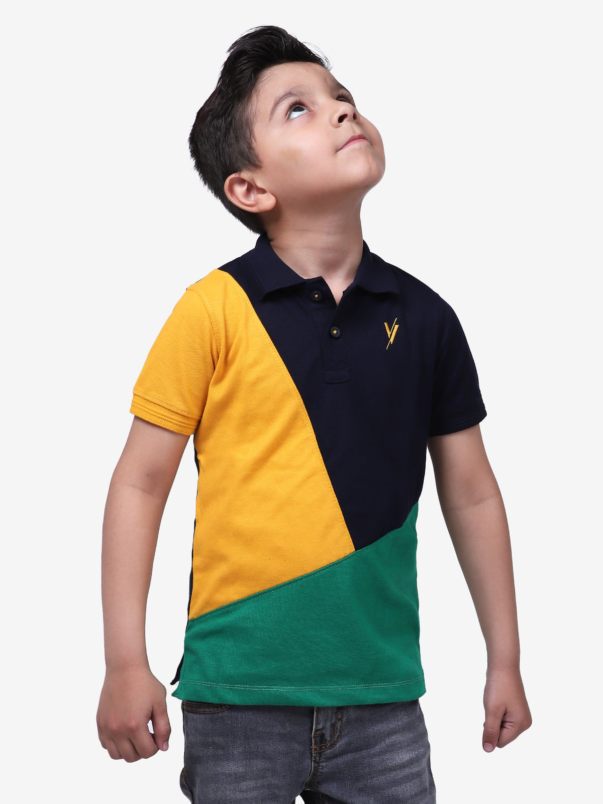 Boys Polo Shirt (Short Sleeve) By Velvour Art# VBP03-Panel-B - Velvour Shop