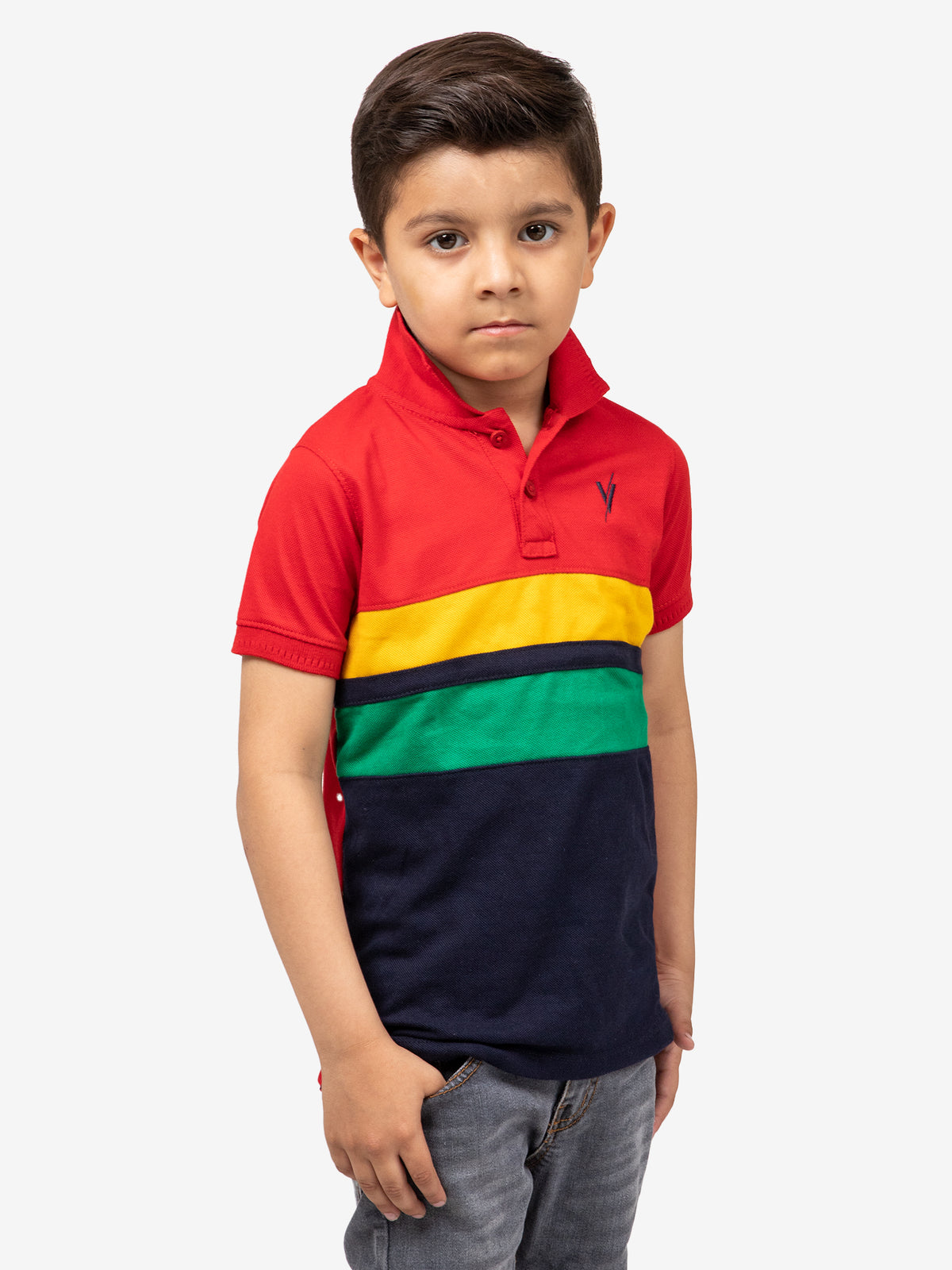 Polo Shirt Summer For Boys Art# VBP05-B - Velvour Shop