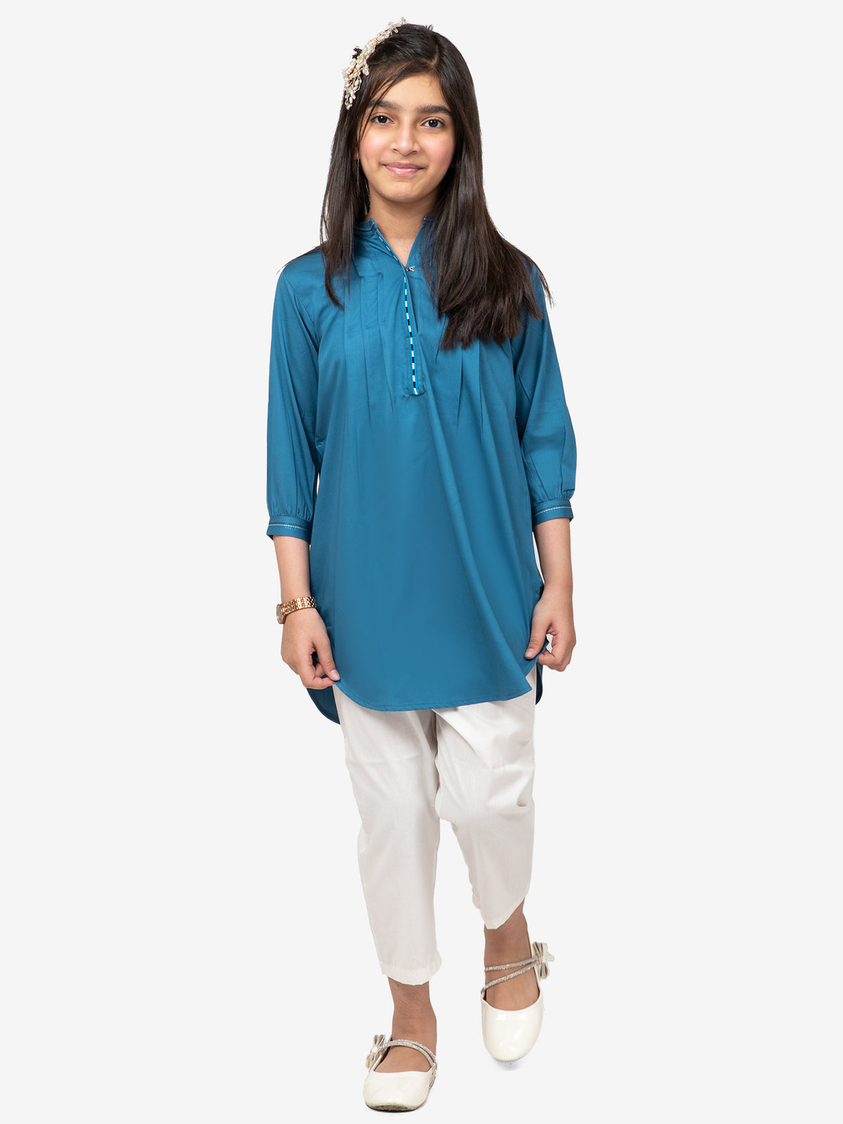 Girls Tunic Top By Velvour ART# VG0018-B - Velvour Shop