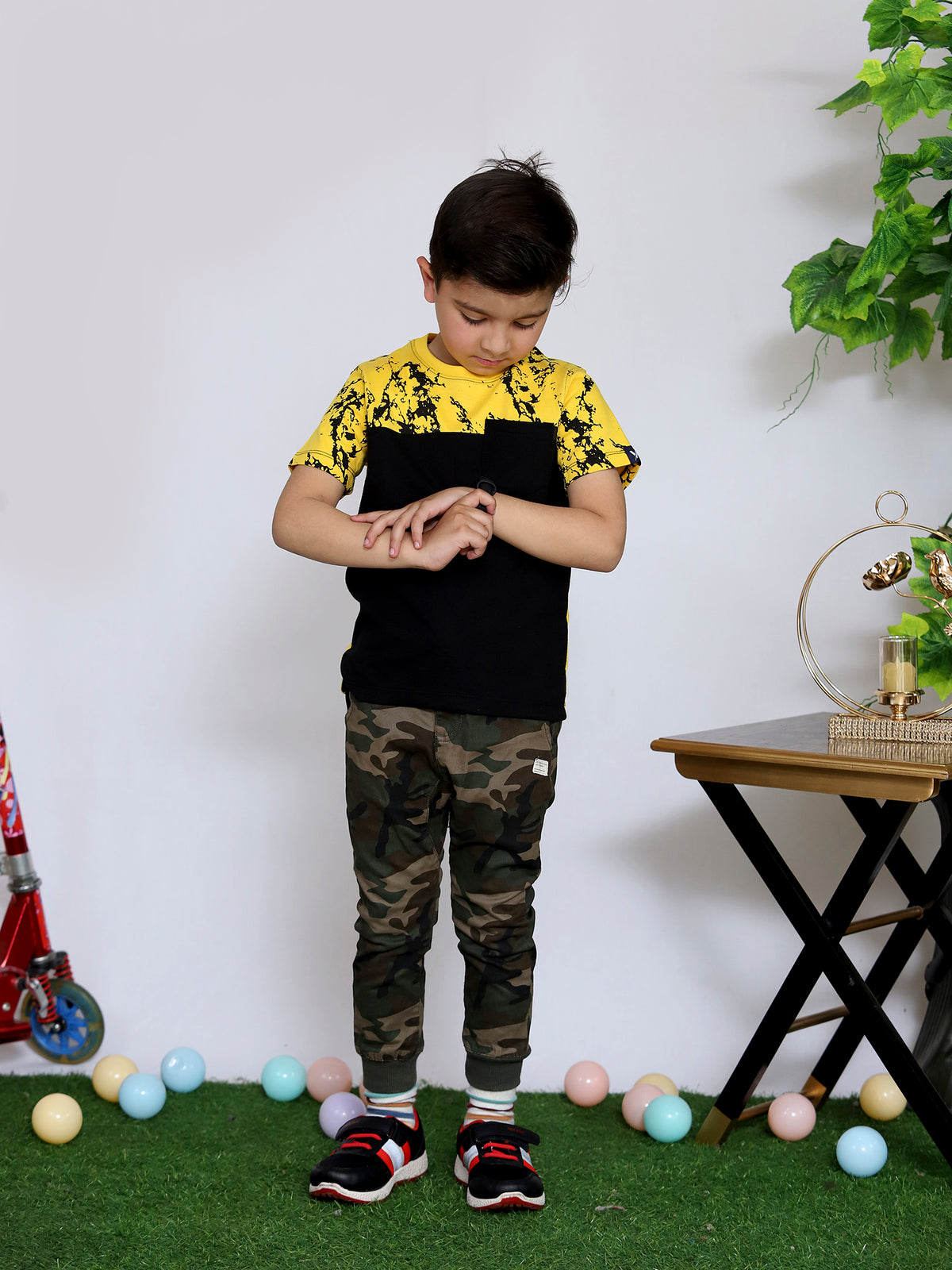 Boys Tee Shirt (Half Sleeve) By Velvour Art# VBT01-C - Velvour Shop