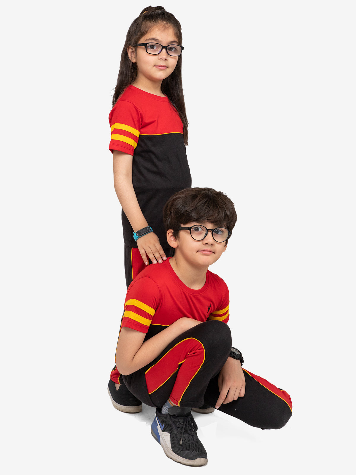 Summer Tracksuit For Boys & Girls(Unisex), Suit # VBTS03-B - Velvour Shop