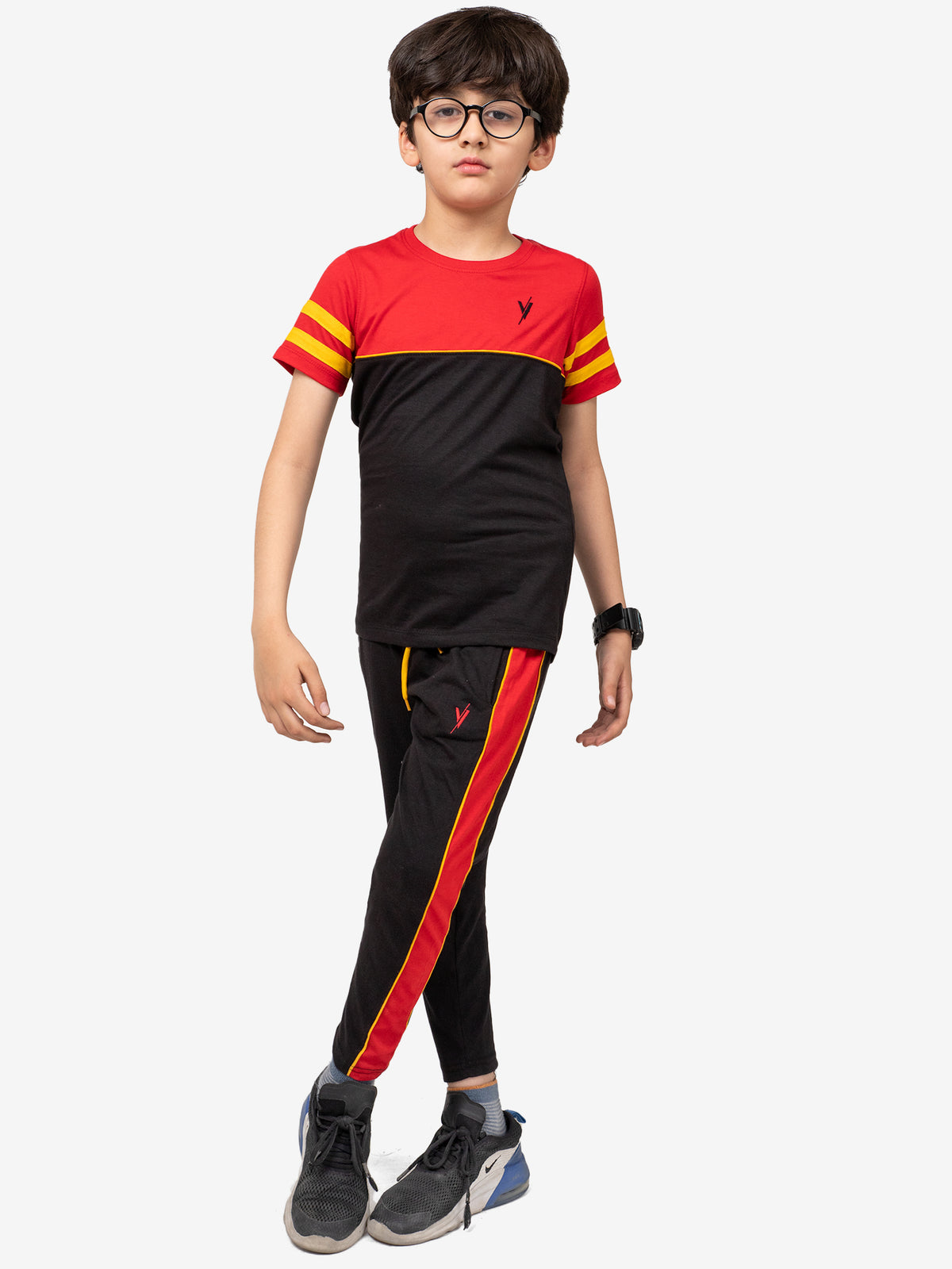 Summer Tracksuit For Boys & Girls(Unisex), Suit # VBTS03-B - Velvour Shop