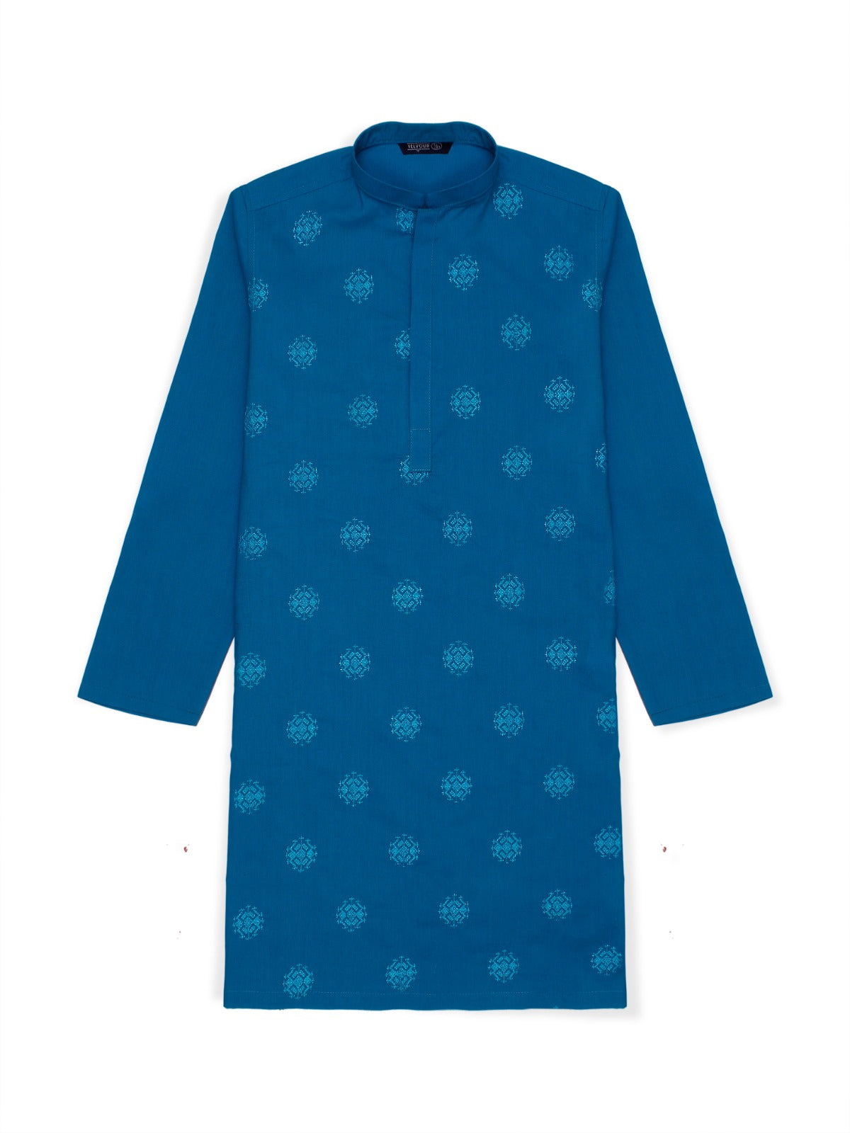 Boys Embroidered Kurta ART VB135 Ferozi
