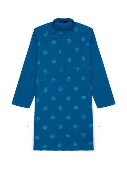 Boys Embroidered Kurta ART VB135 Ferozi