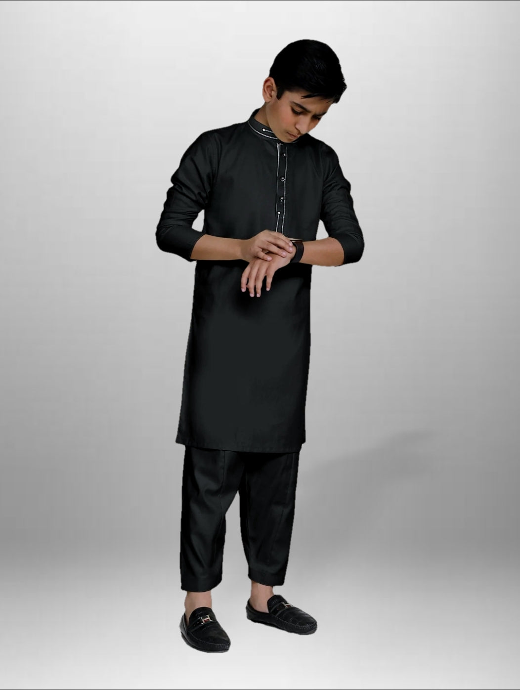 Boys Kurta Shalwar Suit Set ART #VB00108