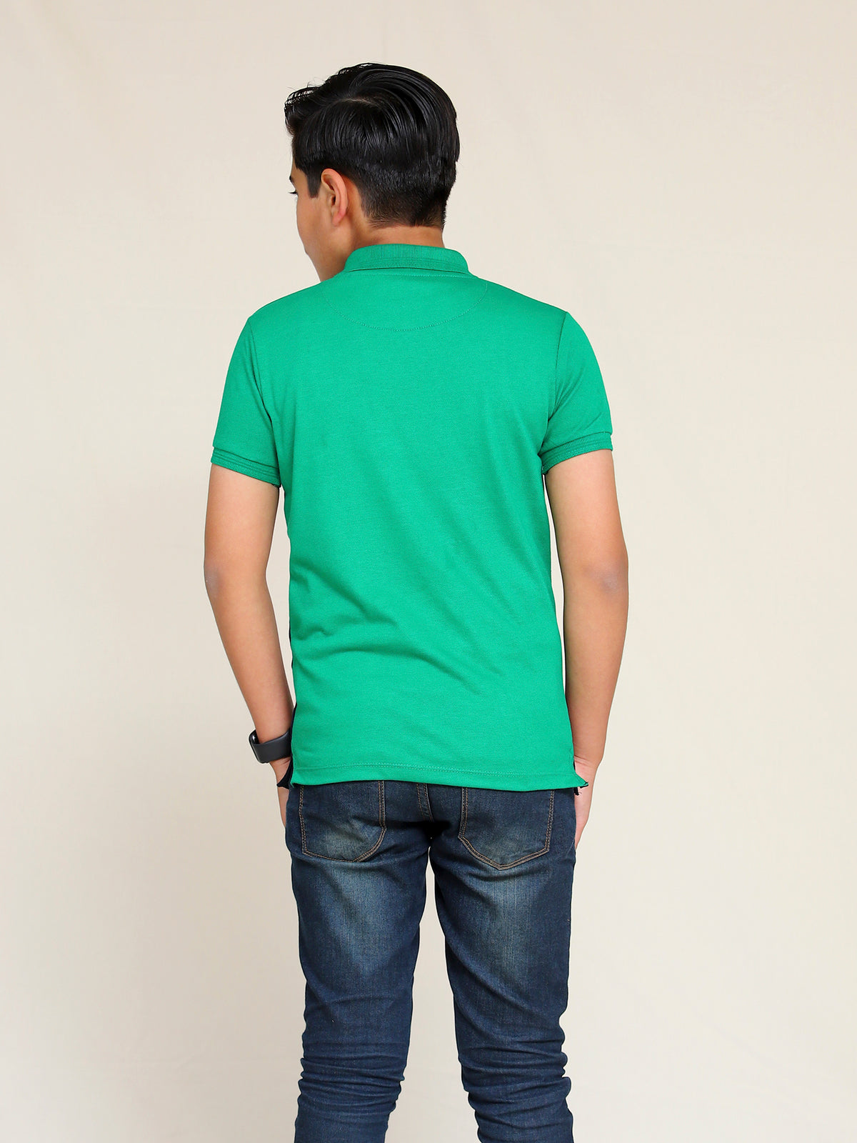 Boys Polo Shirt (Short Sleeve) By Velvour Art# VBP03-B - Velvour Shop